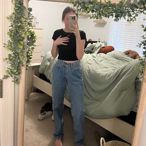 Vintage 90s Women’s Levi’s 501 Blue Jeans Size 24/30